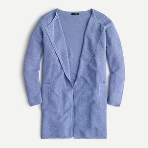 JCrew Juliette Collarless Sweater Blazer